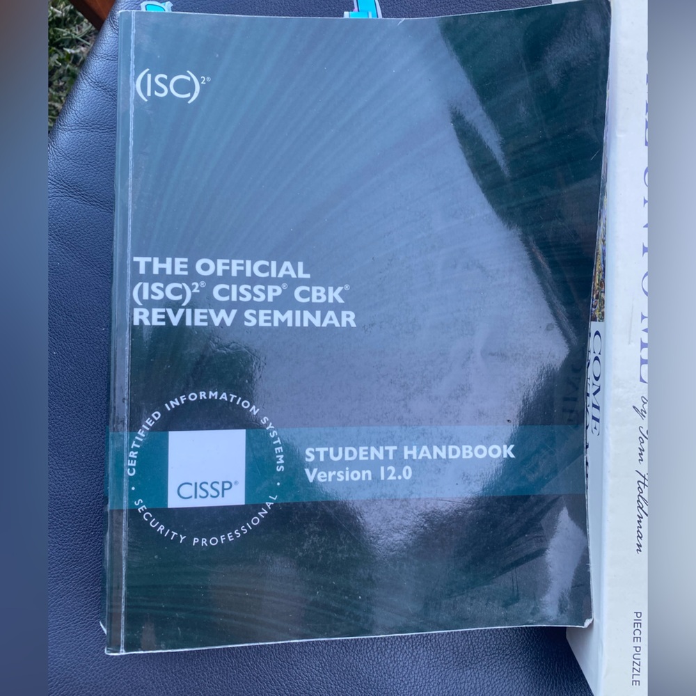 CISSP Review‎ Seminar Student Handbook